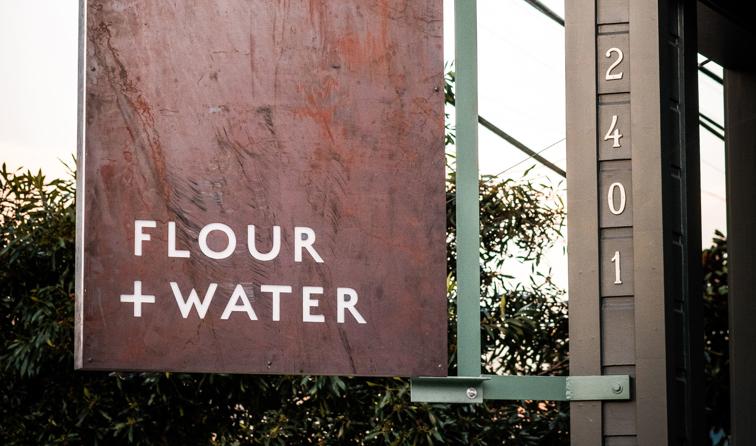 Office Flour Water Sign