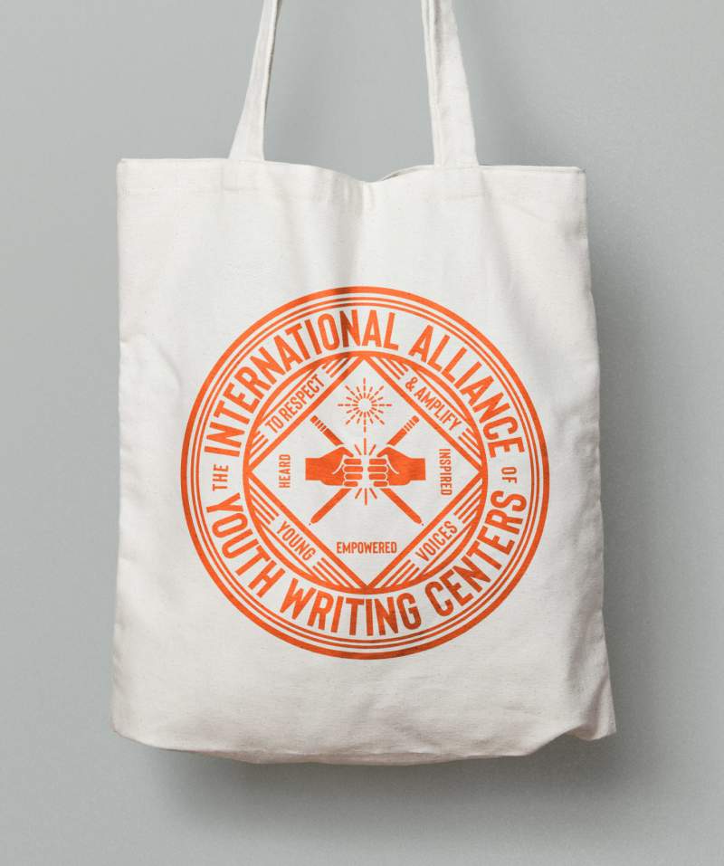 Office Intl Allianceof Youth Writing Center Tote