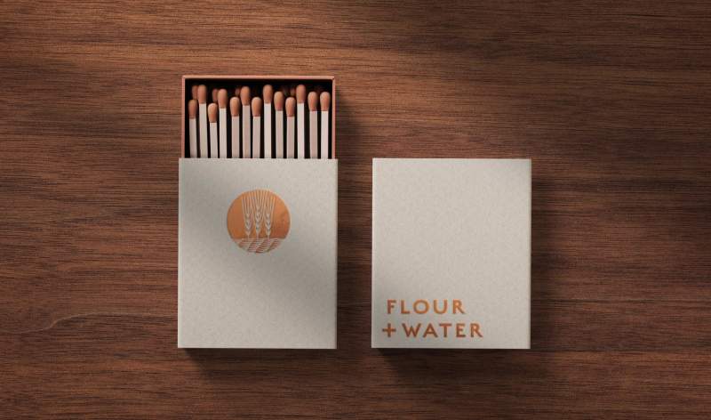 Office Flour Water Matchbox