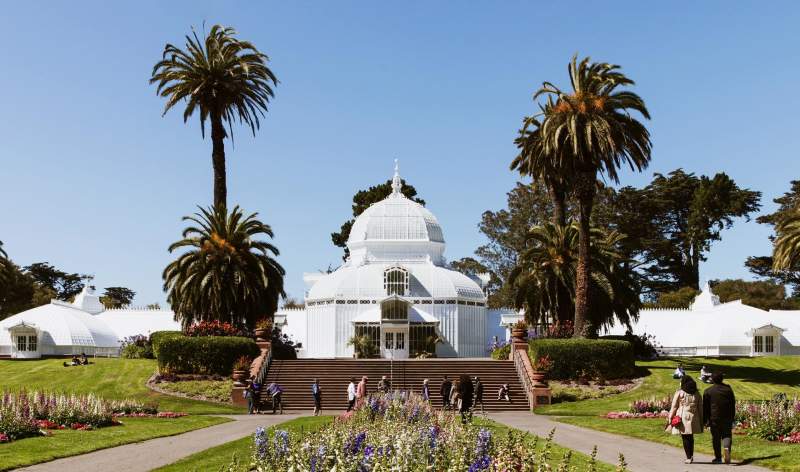 Office Gardensof Golden Gate Park Conservatory Of Flowers Photo V2