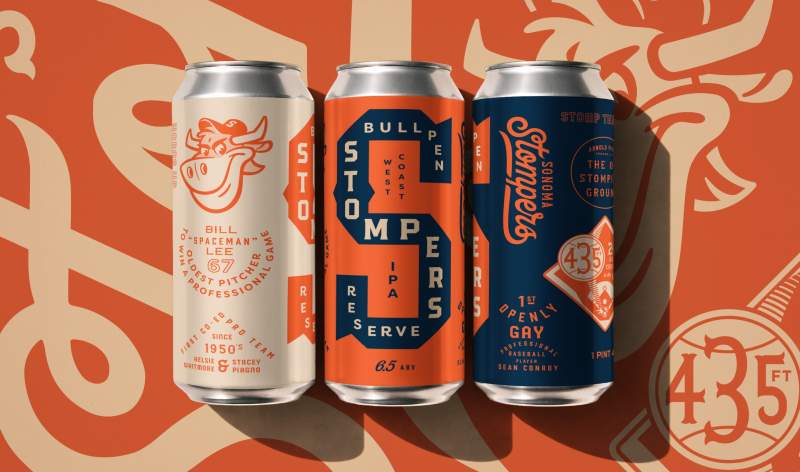 Office Sonoma Stompers IPA Packaging