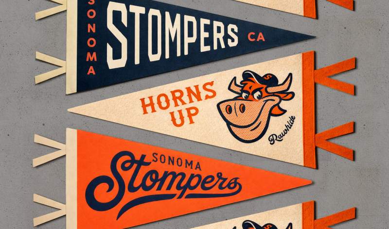 Office Sonoma Stompers Pennants V2